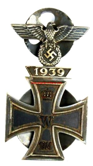 WH/ Spange de 1ª Clase 1939 con EK 1, 1914